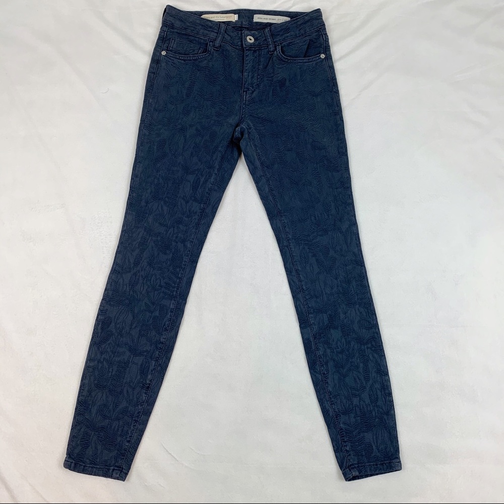 Anthropologie Pilcro high rise skinny ankle jeans‎